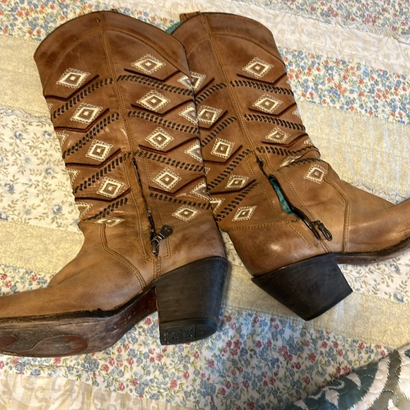 Nwot Aztec boots cowgirl corral - Picture 2 of 6